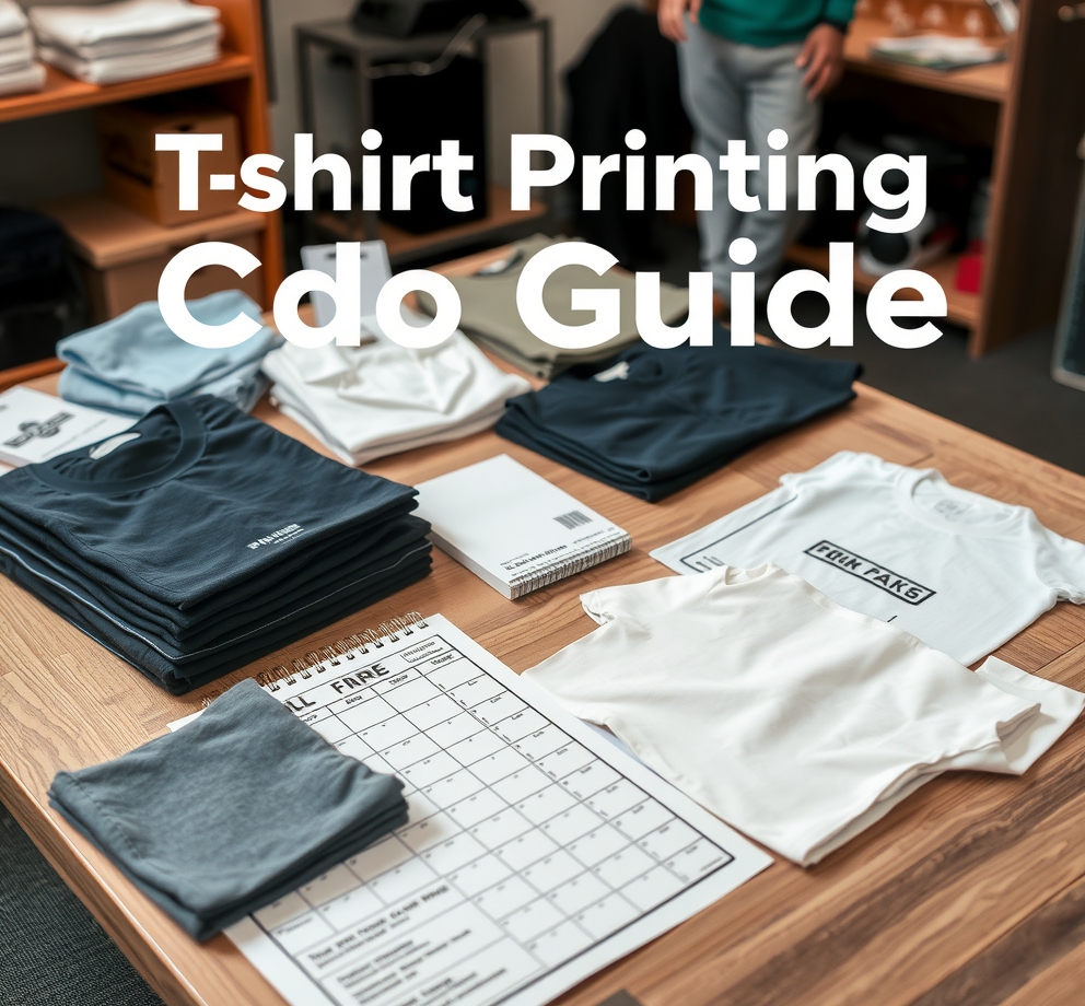 Preparation visual for Tshirt Printing Cdo Guide