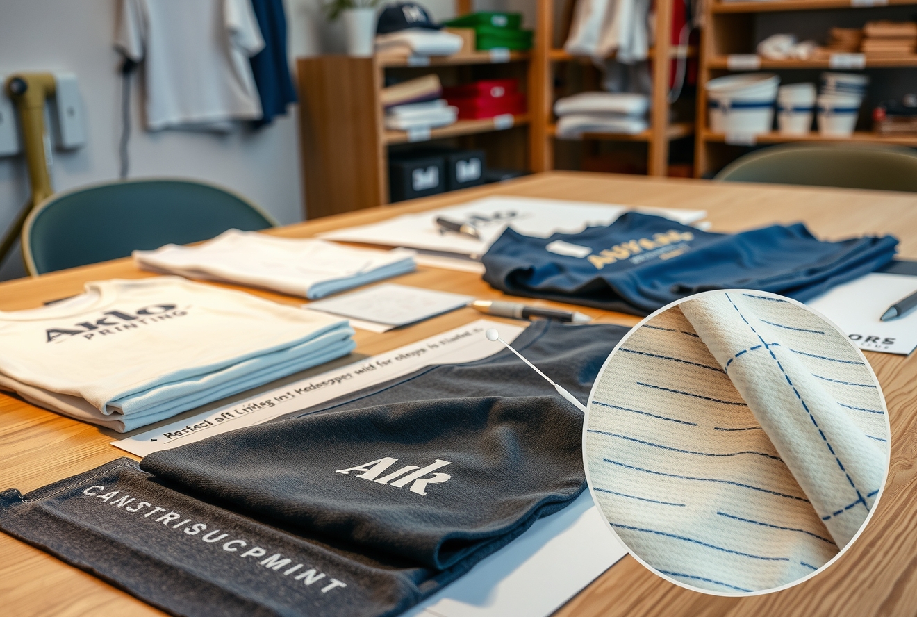 Preparation visual for Tshirt Printing Construction Guide