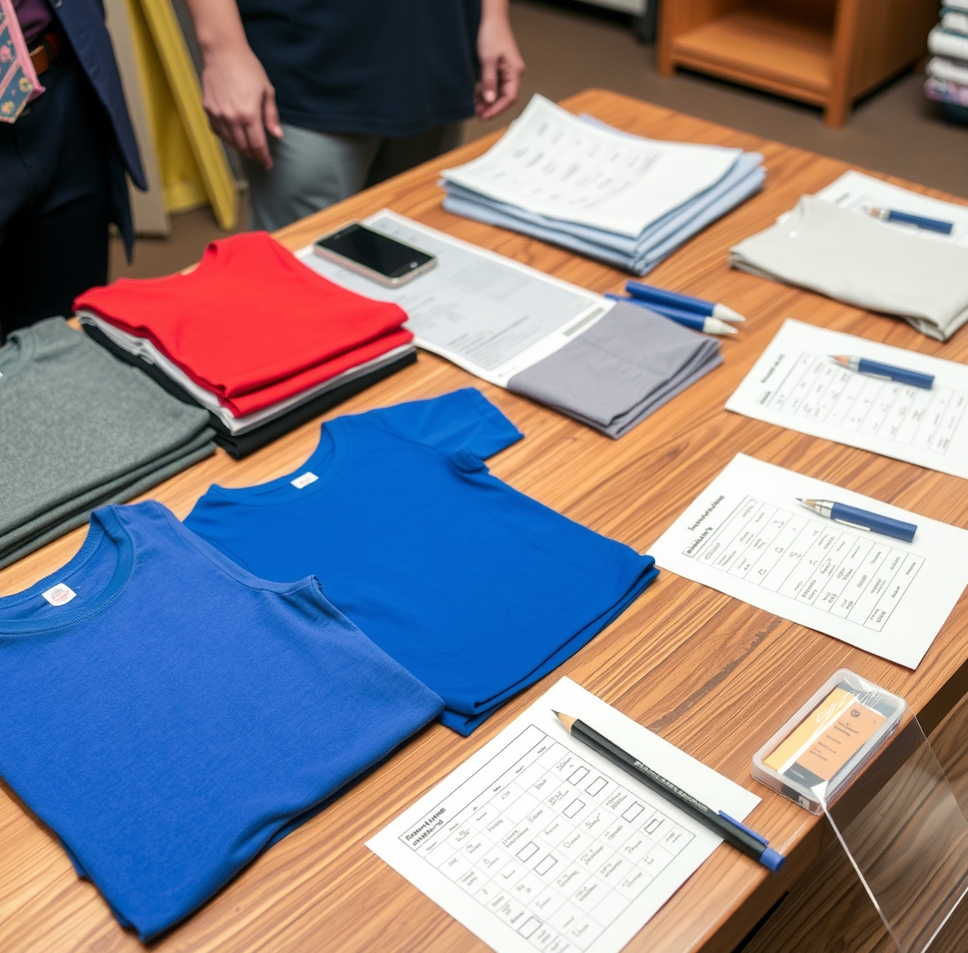 Preparation visual for Tshirt Printing Covington Ga Guide