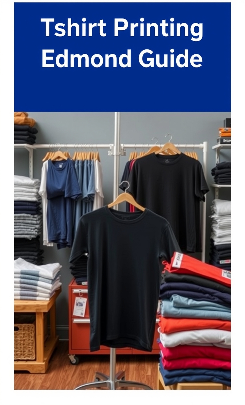 Tshirt Printing Edmond Guide