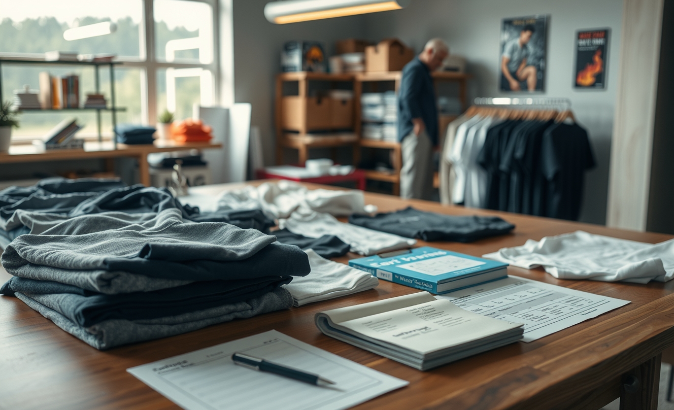 Quality check visual for Tshirt Printing Edmond Guide