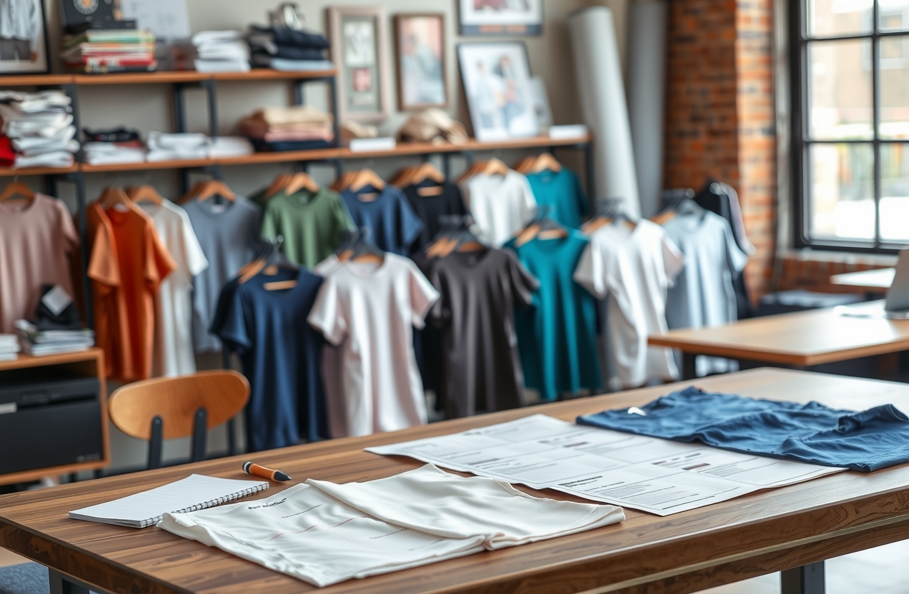 Preparation visual for Tshirt Printing Evansville Guide