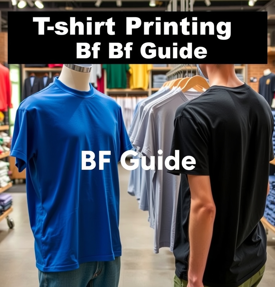 Evaluating the best Tshirt Printing for Bf Guide environment