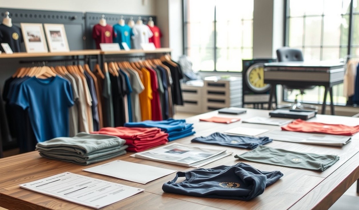 Preparation visual for Tshirt Printing for Large Events