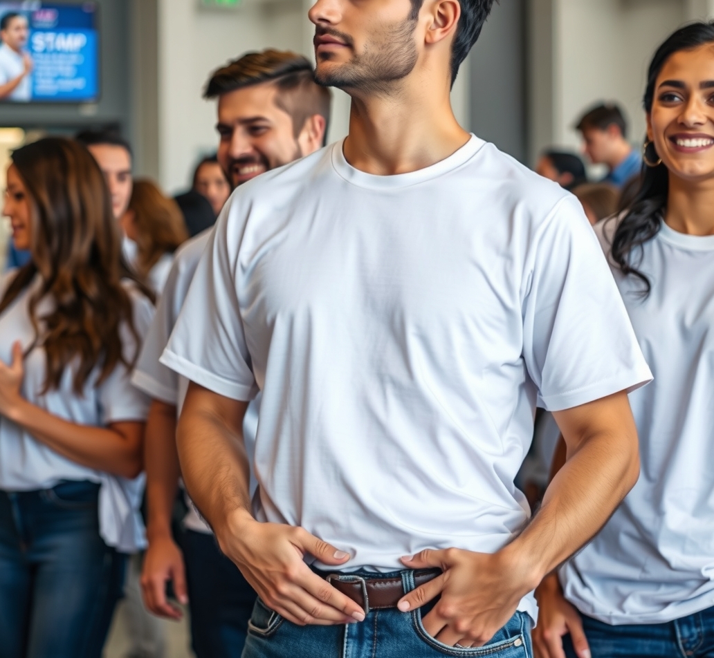 Preparation visual for Tshirt Printing for Large Events Atl