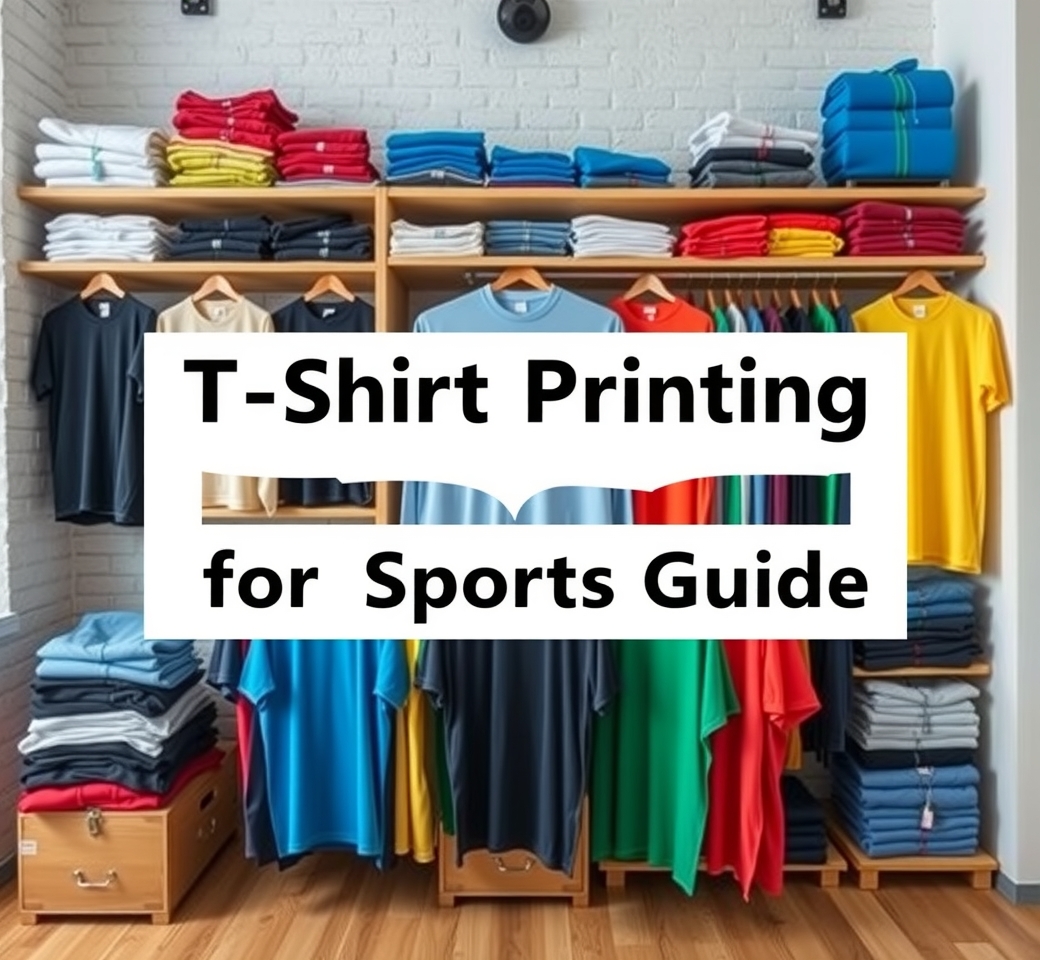 Quality check visual for Tshirt Printing for Sports Guide
