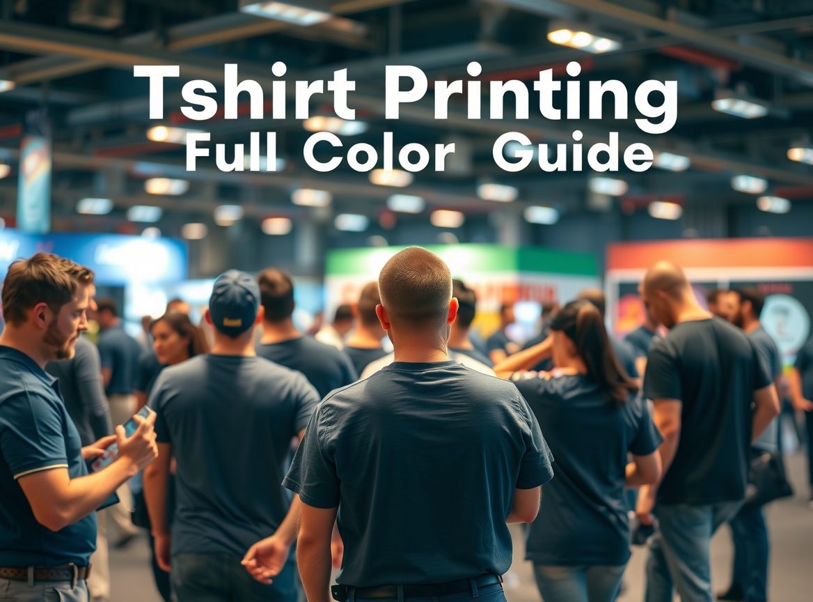 Checklist for Tshirt Printing Full Color Guide