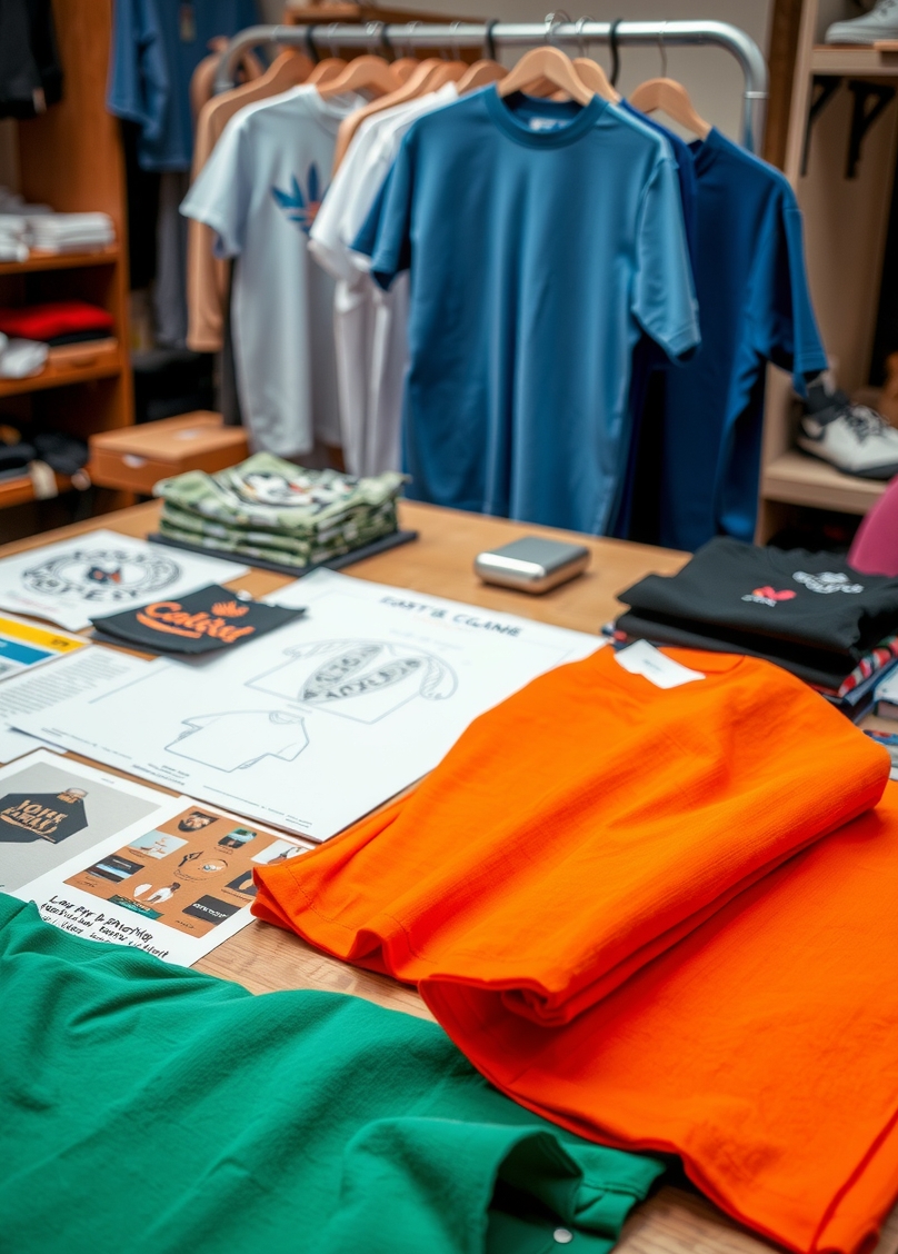 Preparation visual for Tshirt Printing Full Shirt Guide