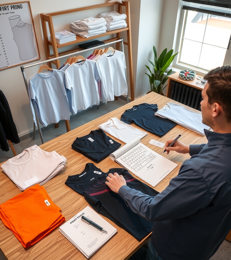 Quality check visual for Tshirt Printing Henderson Guide