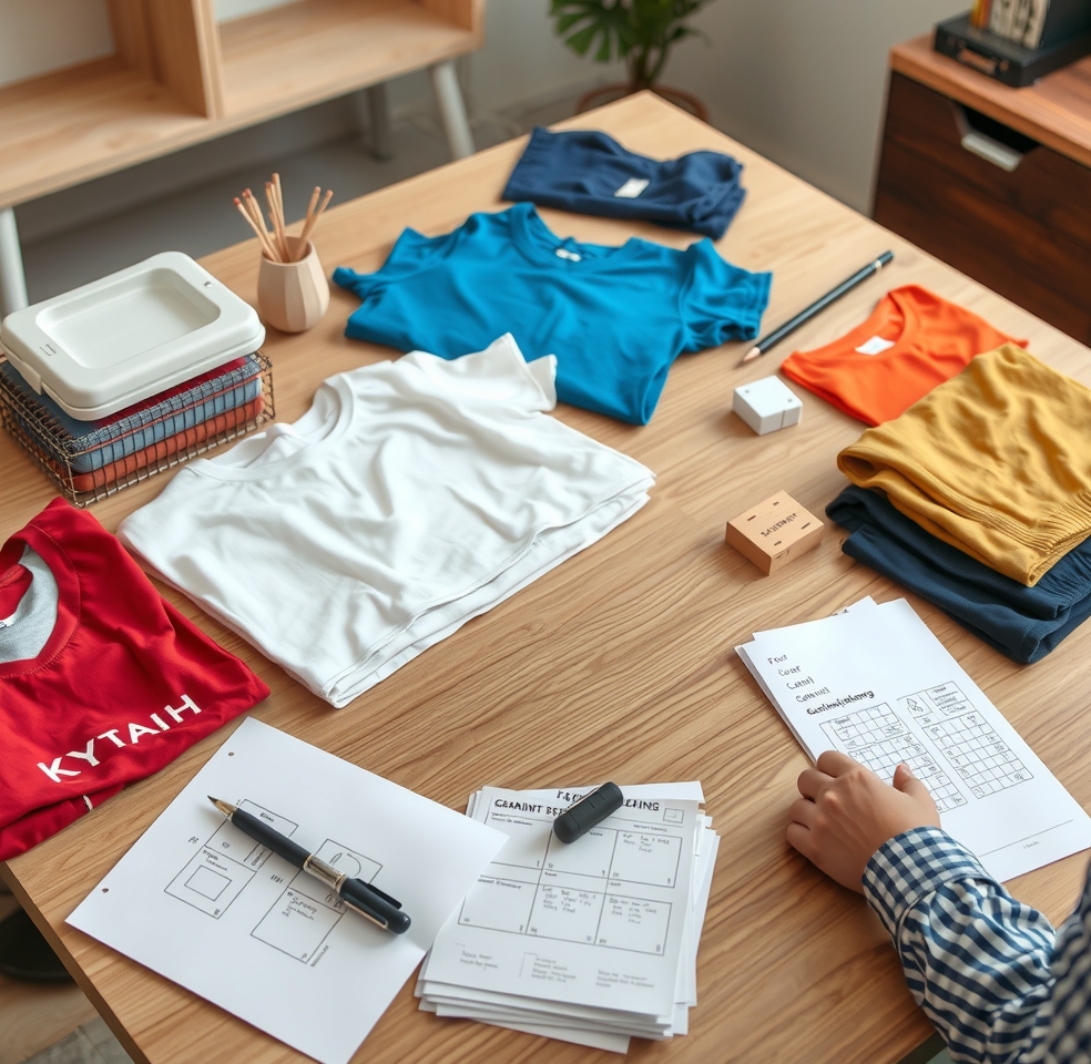 Preparation visual for Tshirt Printing in Canada Guide