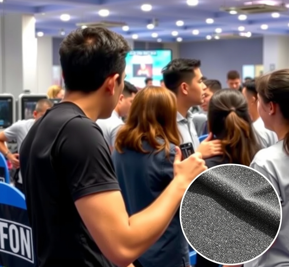 Quality check visual for Tshirt Printing in Megamall Guide