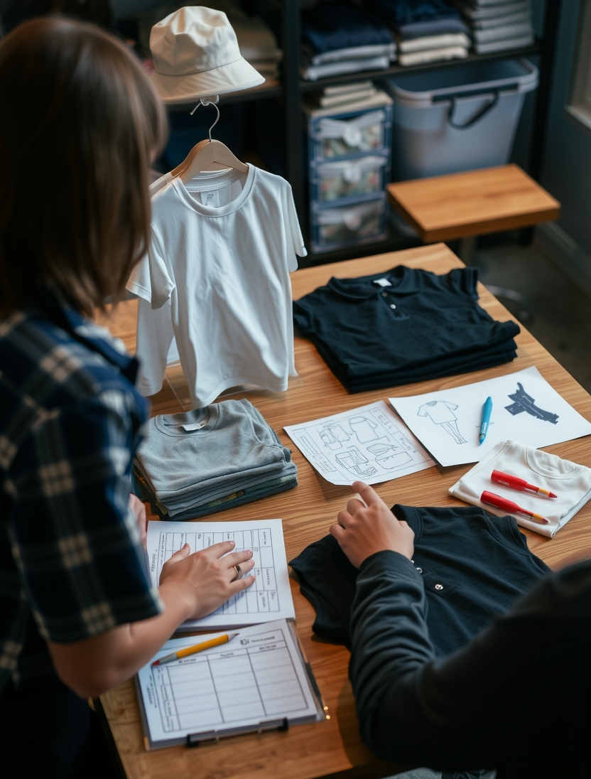 Preparation visual for Tshirt Printing in Omaha Guide