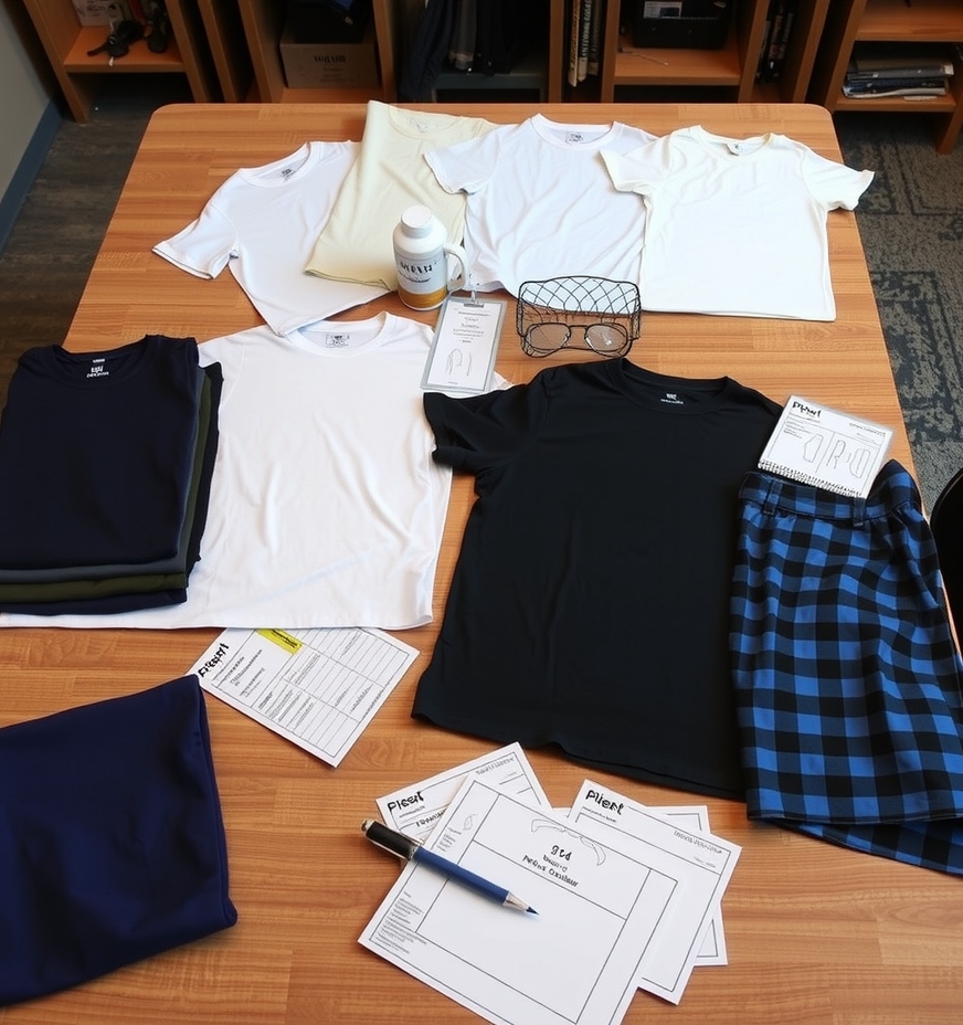 Preparation visual for Tshirt Printing Kansas Guide