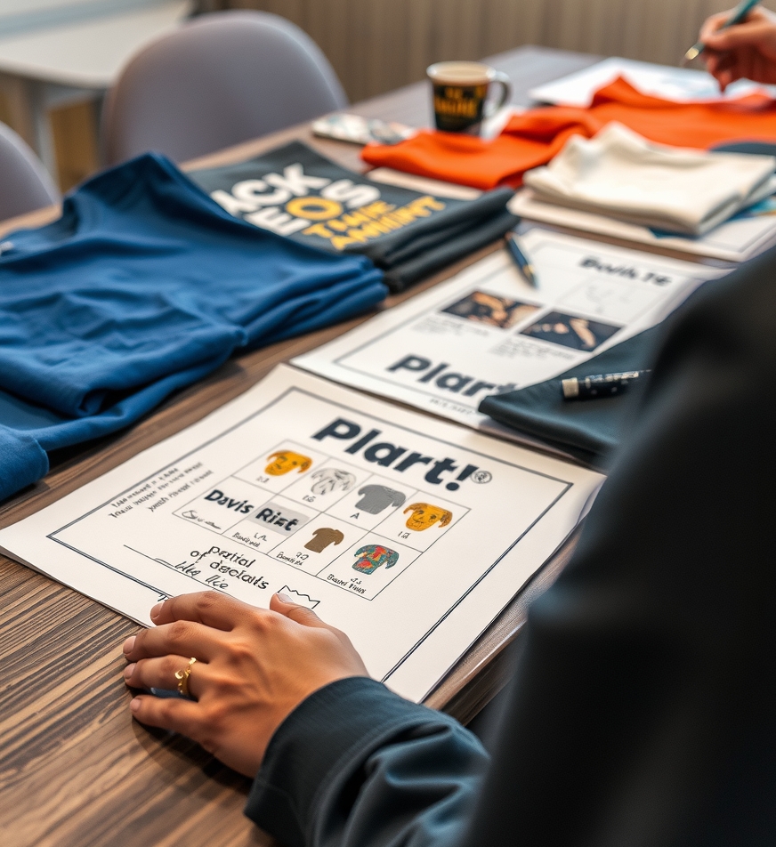 Preparation visual for Tshirt Printing Kharghar Guide