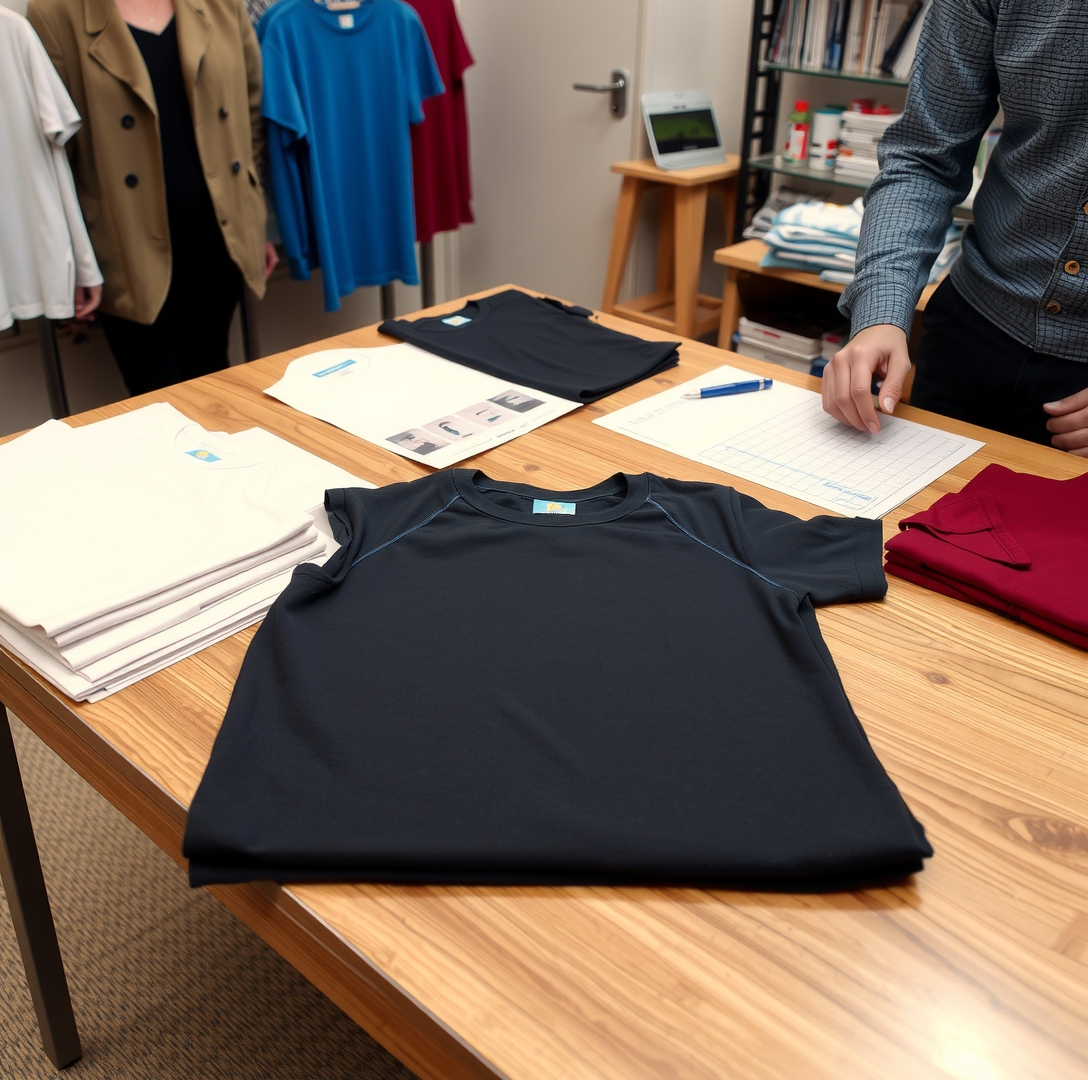 Quality check visual for Tshirt Printing Kings Cross Guide