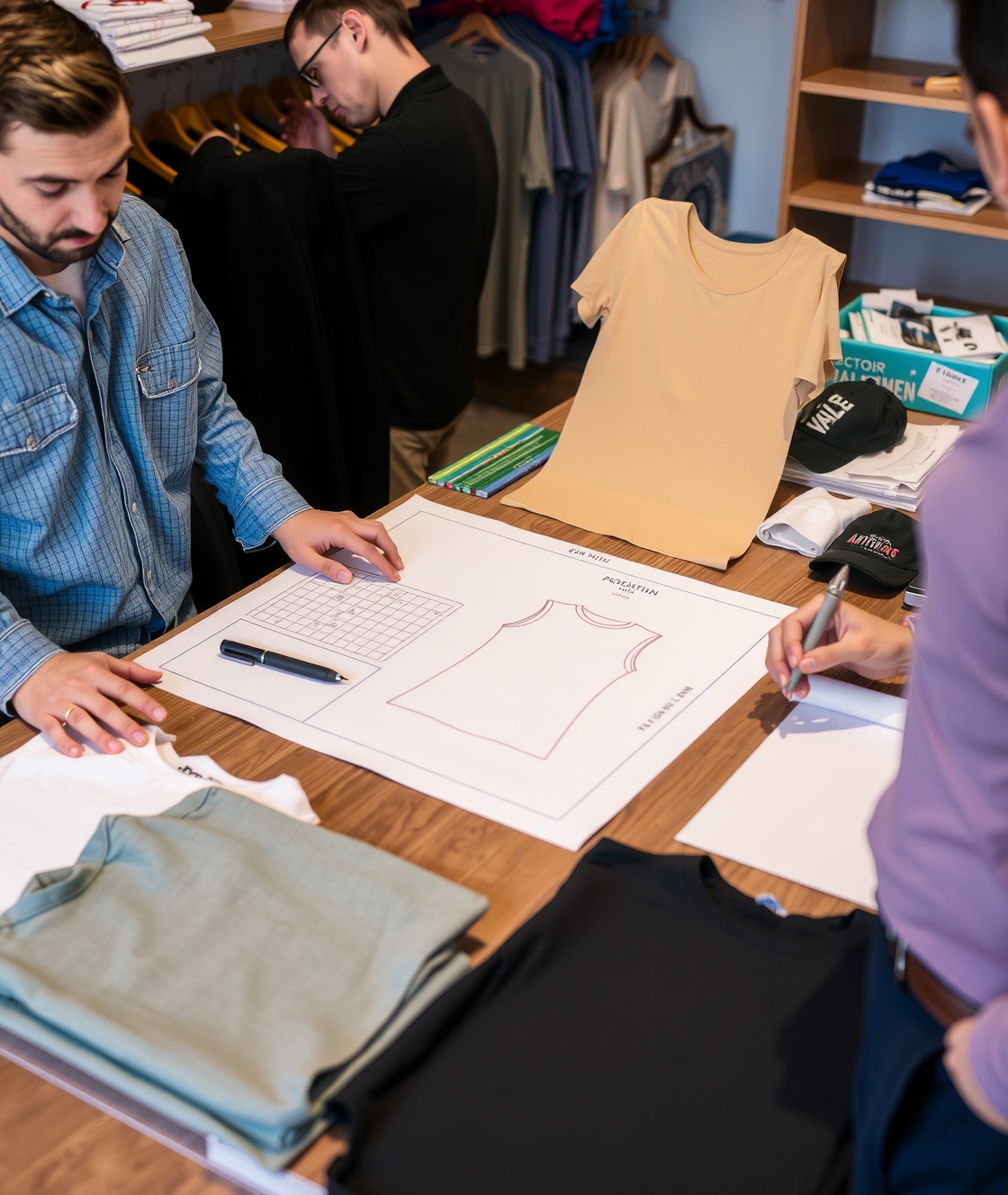 Preparation visual for Tshirt Printing Lebanon Guide