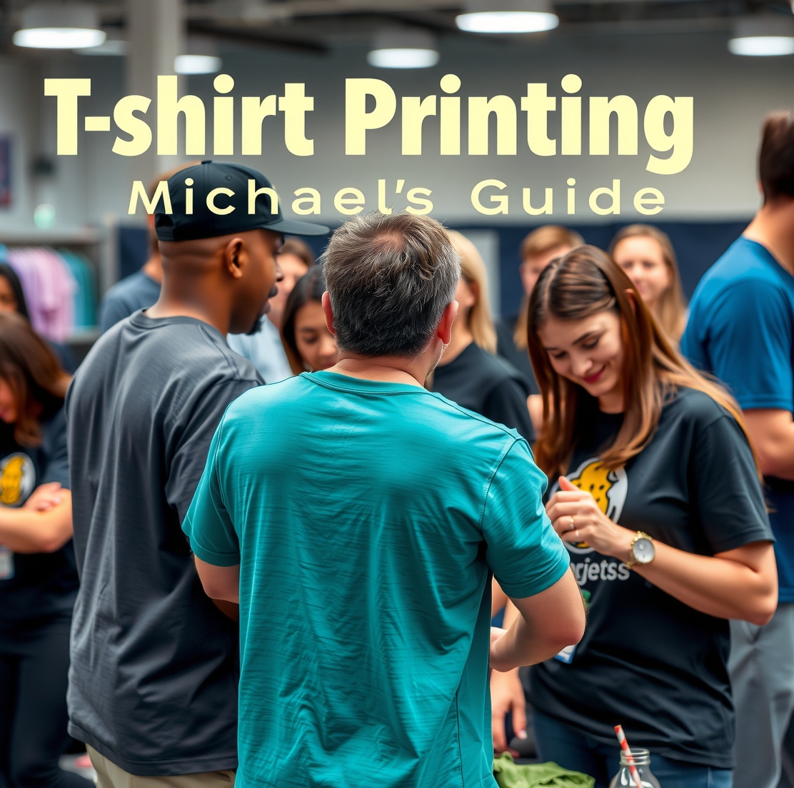 Checklist for Tshirt Printing Michaels Guide