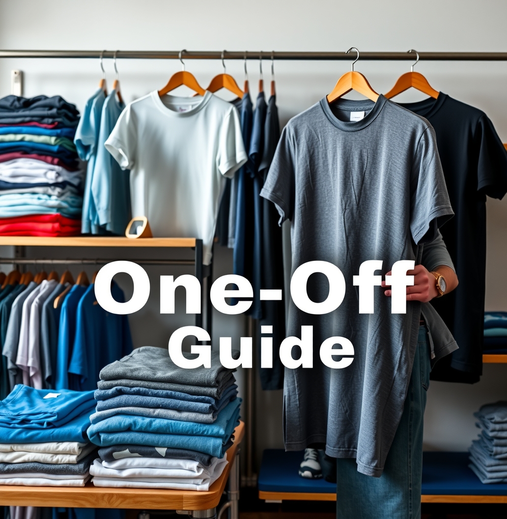 Tshirt Printing One Off Guide