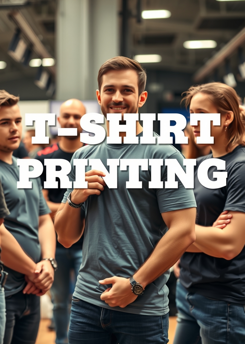 Preparation visual for Tshirt Printing One Off Guide