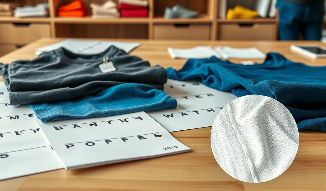 Quality check visual for Tshirt Printing Plain Guide