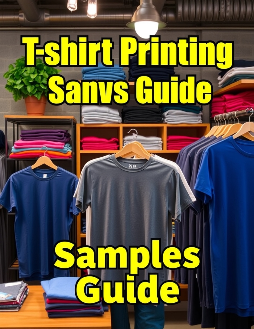 Tshirt Printing Samples Guide