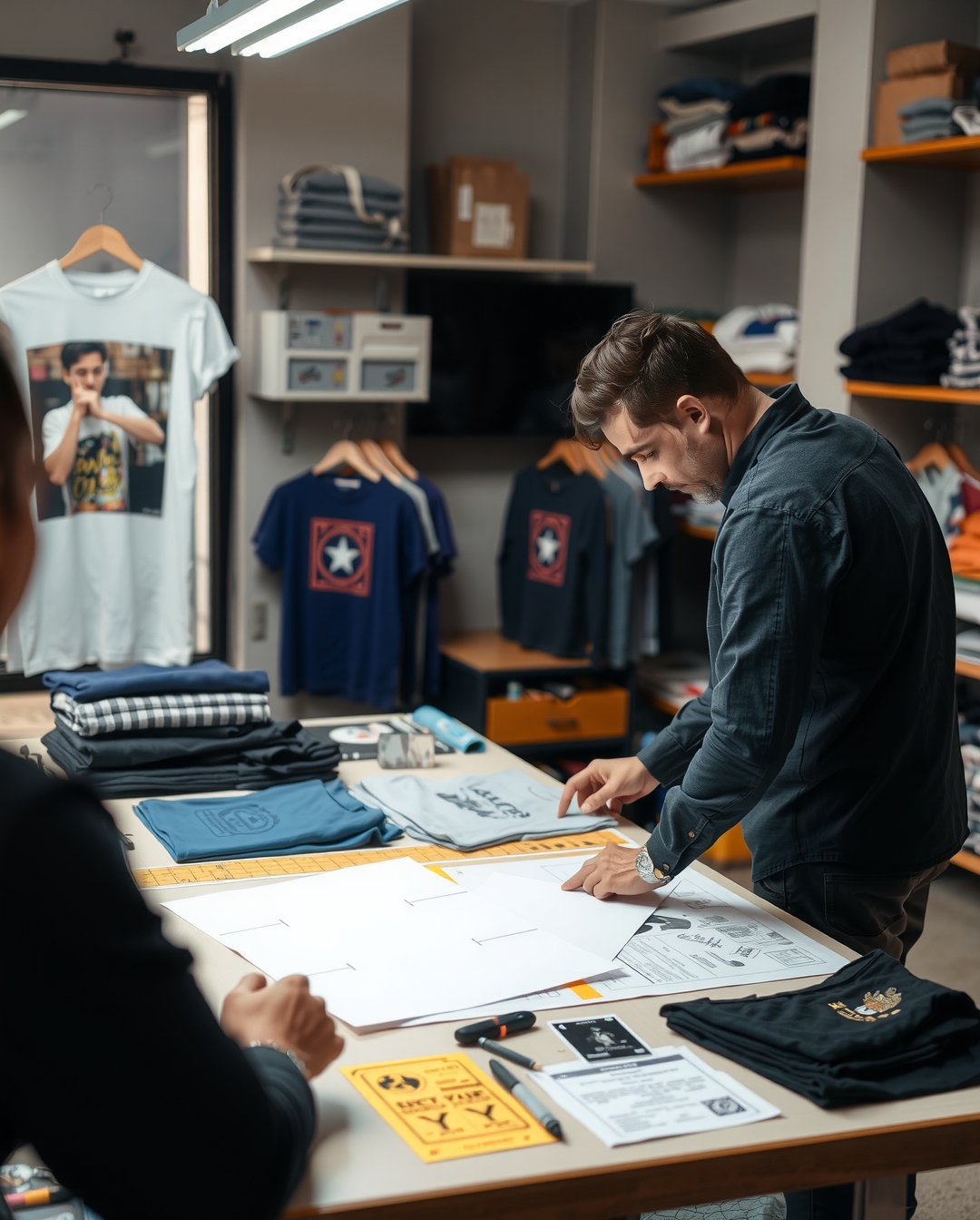 Quality check visual for Tshirt Printing Shop Dubai Guide