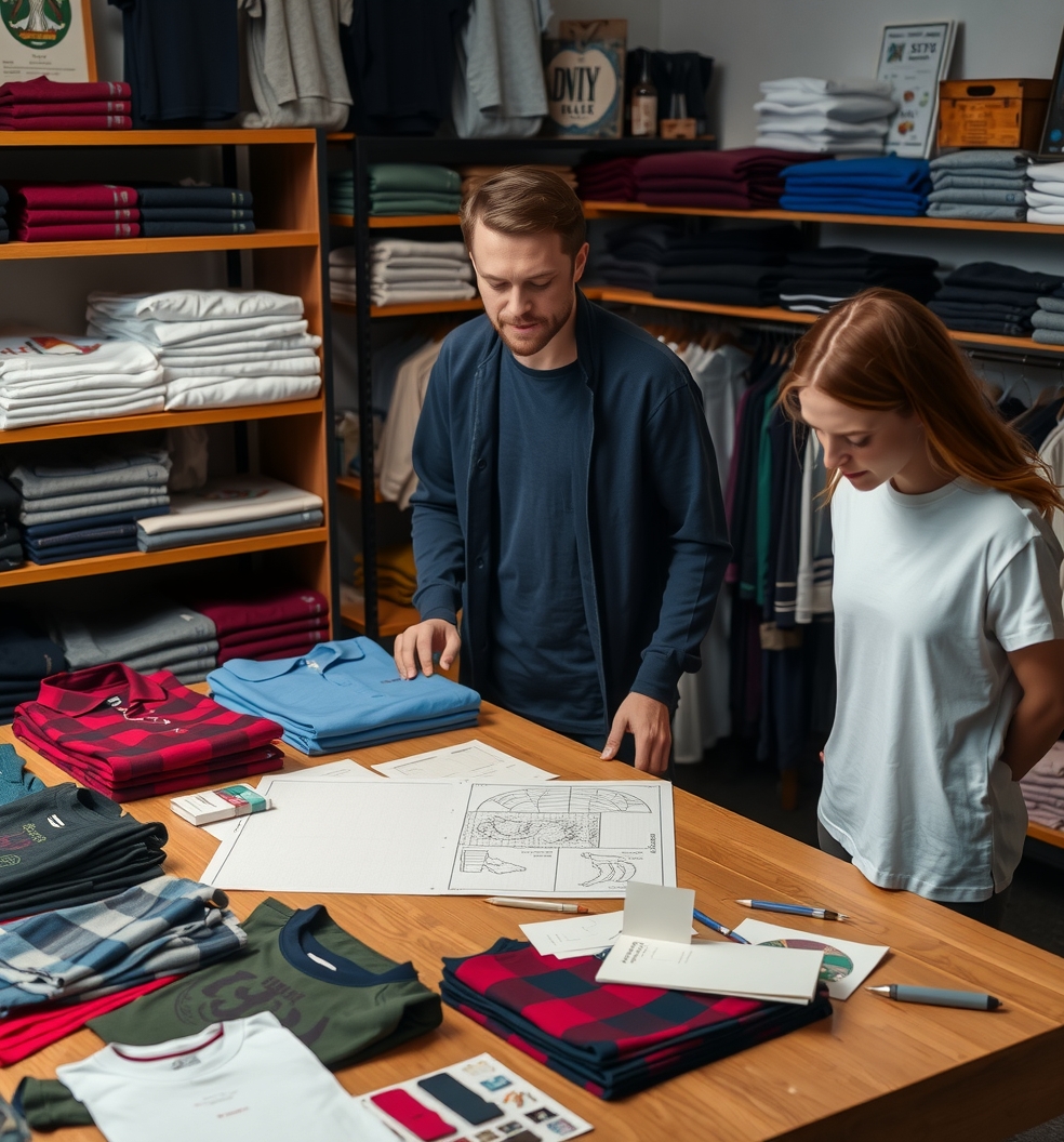 Preparation visual for Tshirt Printing Shop Dublin Guide