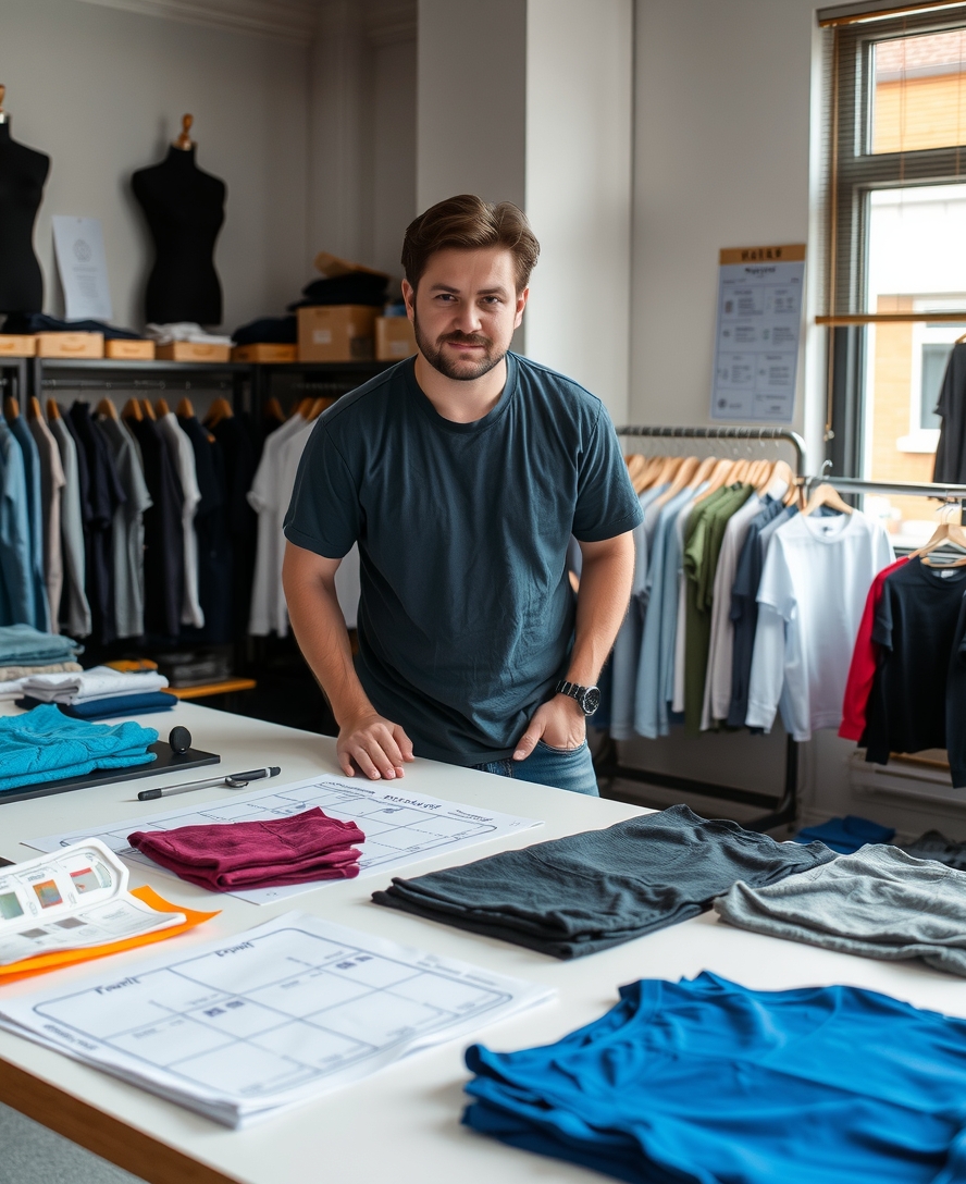 Preparation visual for Tshirt Printing Shop Liverpool Guide