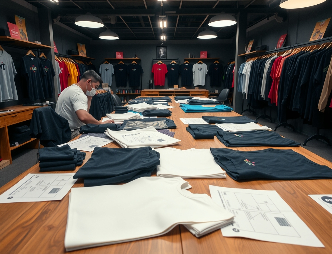 Quality check visual for Tshirt Printing Shop Manchester Guide