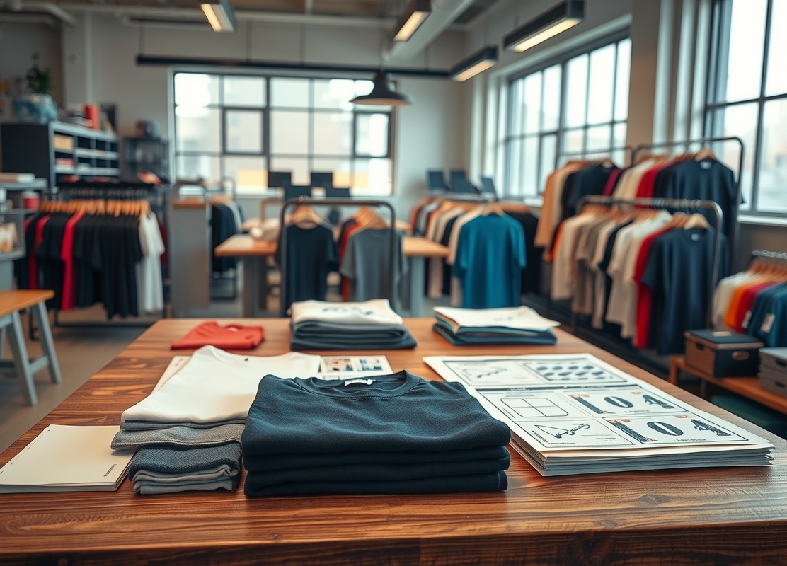 Preparation visual for Tshirt Printing Signage Guide