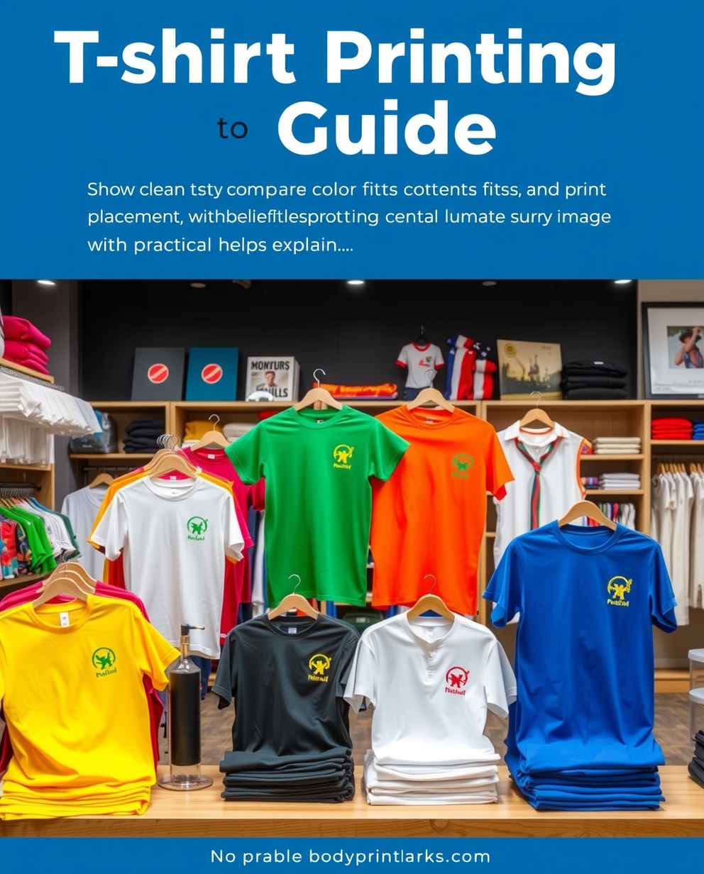 Evaluating the best Tshirt Printing to Guide environment
