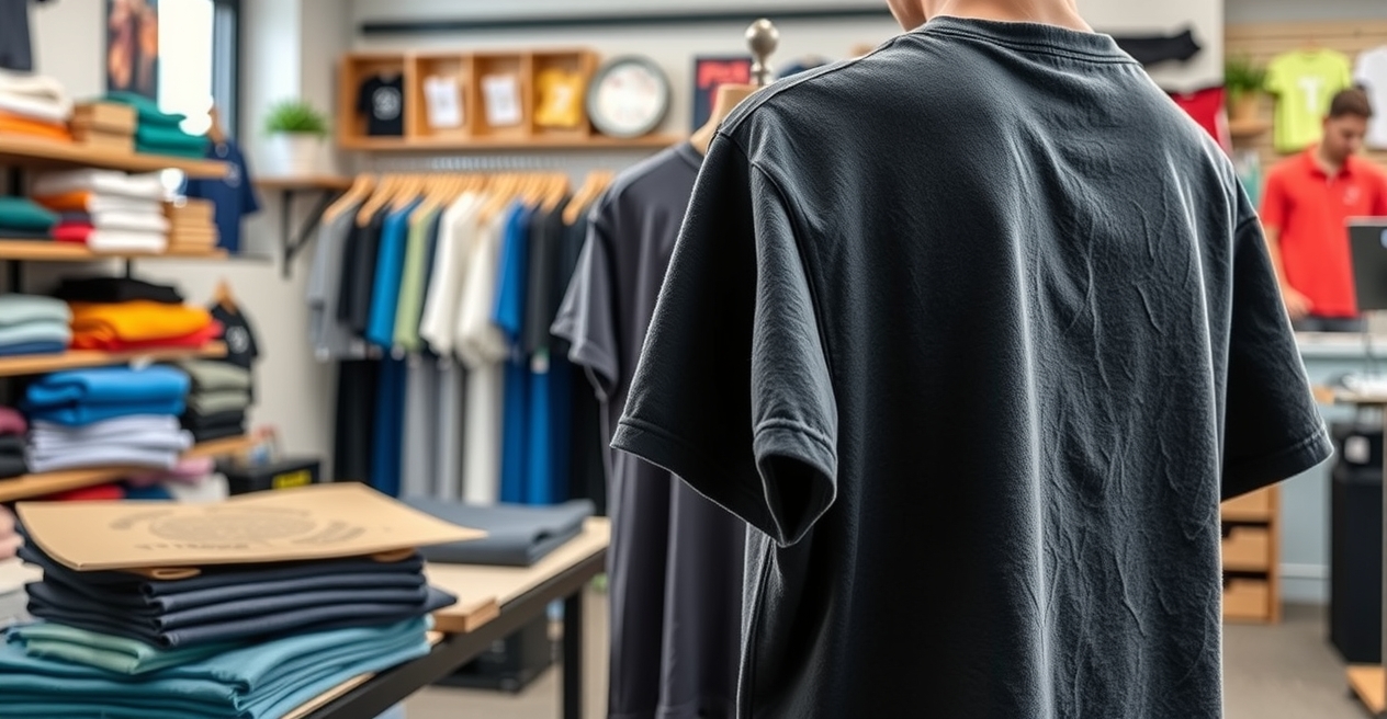 Preparation visual for Tshirt Printing Upper Hutt Guide