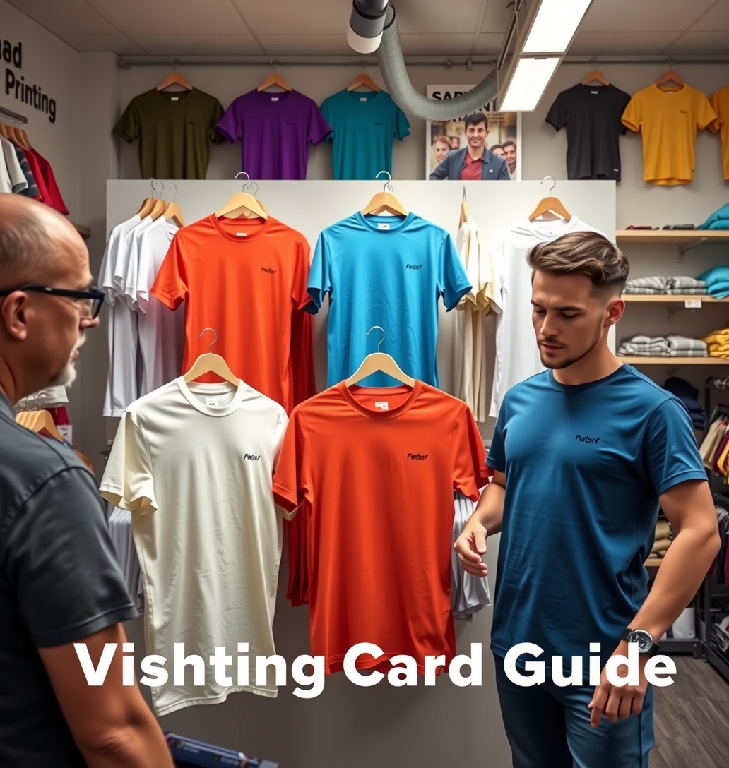 Evaluating the best Tshirt Printing Visiting Card Guide environment