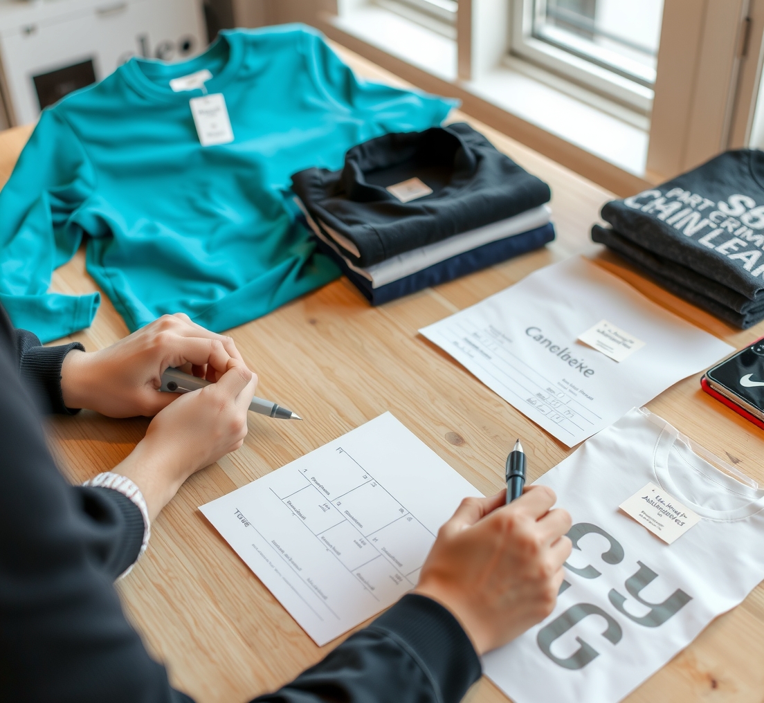 Quality check visual for Tshirt Printing Winchester Guide