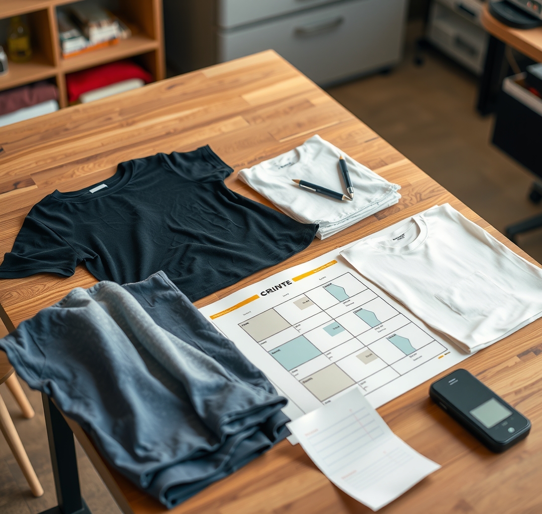 Preparation visual for Tshirt Printing with Ecotank 2800 Guide