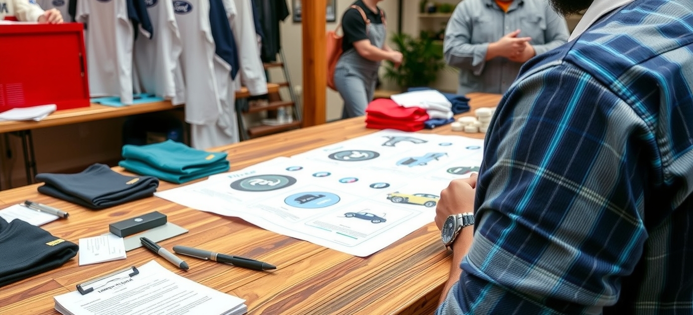 Preparation visual for Tshirt Printing with Ford Ranger Guide