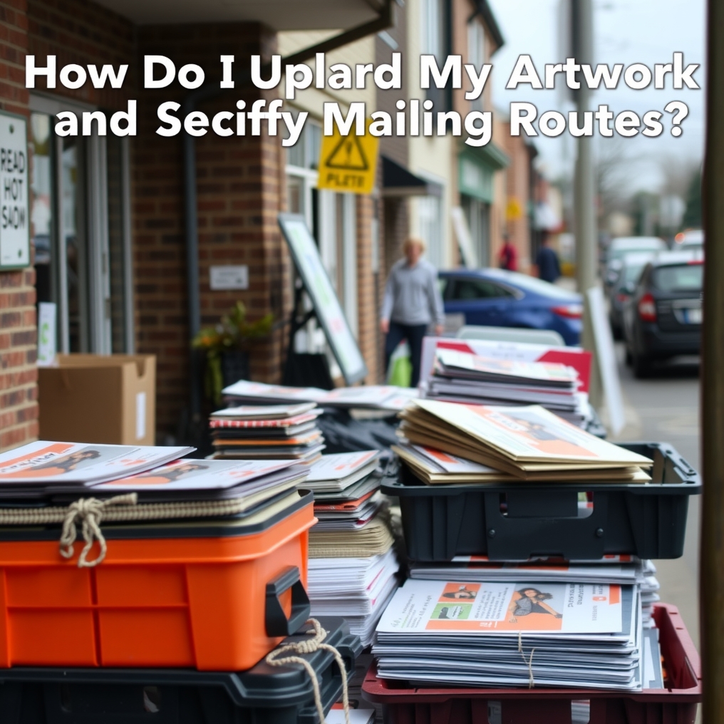 Checklist for How Do I Upload My Artwork and Specify Mailing Routes for Eddm Printing Orders?