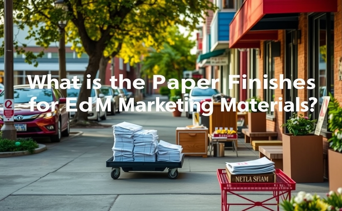 What Are the Best Paper Finishes for Eddm Marketing Materials?
