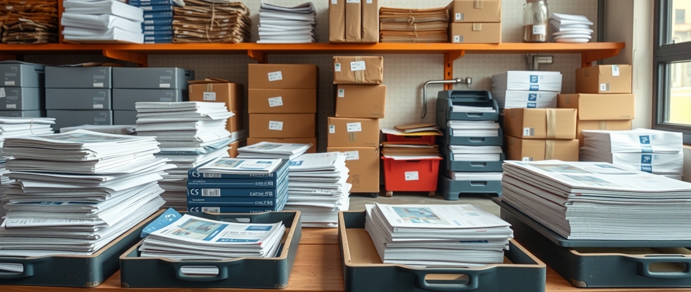 Preparation visual for What Are the Best Paper Finishes for Eddm Marketing Materials?