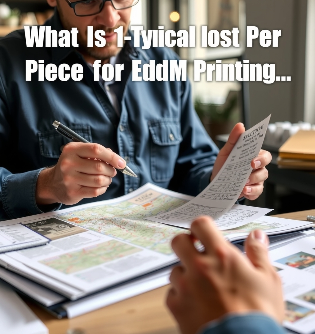 Preparation visual for What Is the Typical Cost Per Piece for Eddm Printing with Mailing?