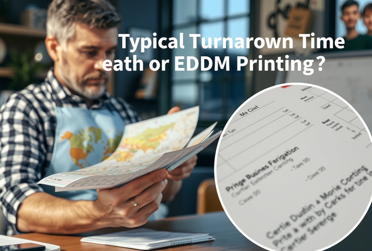 Checklist for What Is the Typical Turnaround Time for Eddm Printing and Mailing Services?