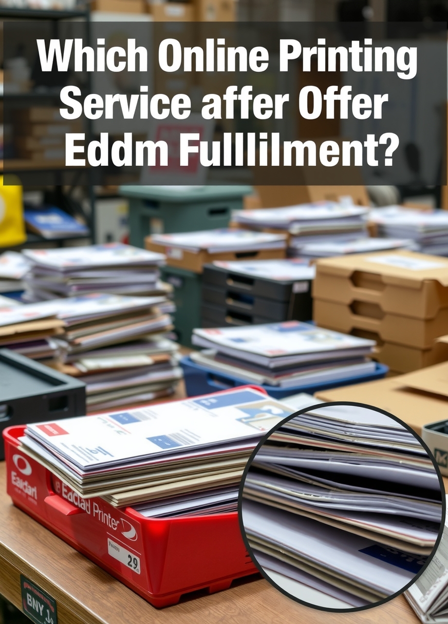 Checklist for Which Online Printing Services Offer Eddm Fulfillment?