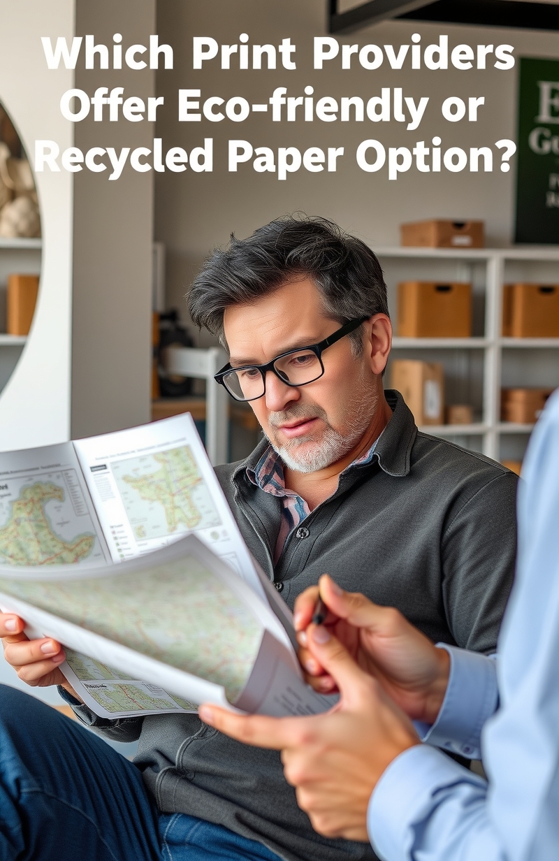 Quality check visual for Which Print Providers Offer Eco-friendly or Recycled Paper Options for Eddm Mailings?