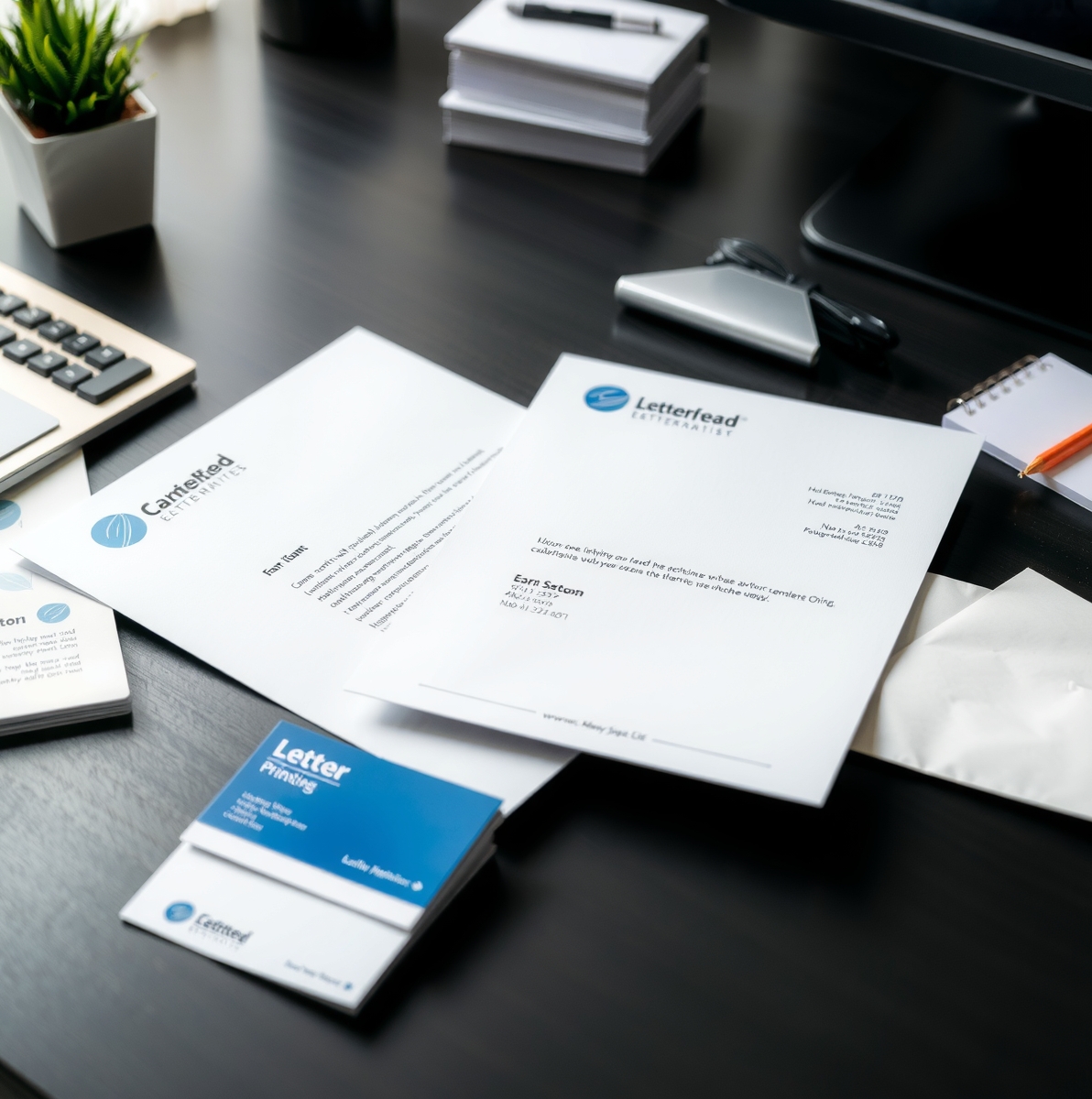 Quality check visual for Letterhead Printing Company Guide