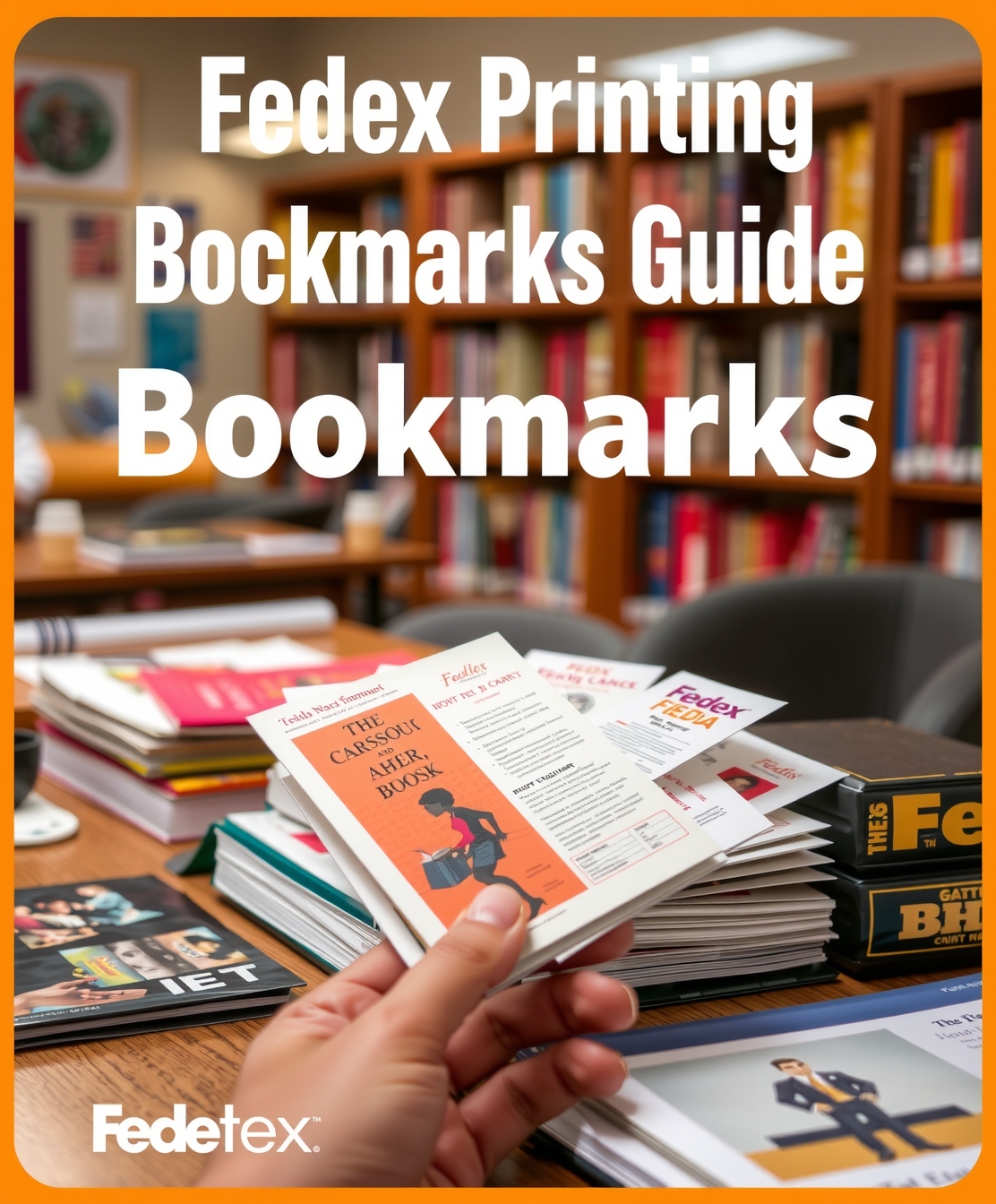 Checklist for Fedex Printing Bookmarks Guide