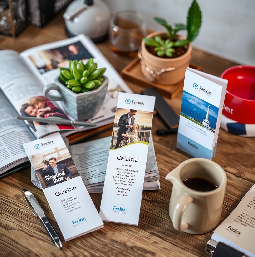 Quality check visual for Fedex Printing Bookmarks Guide