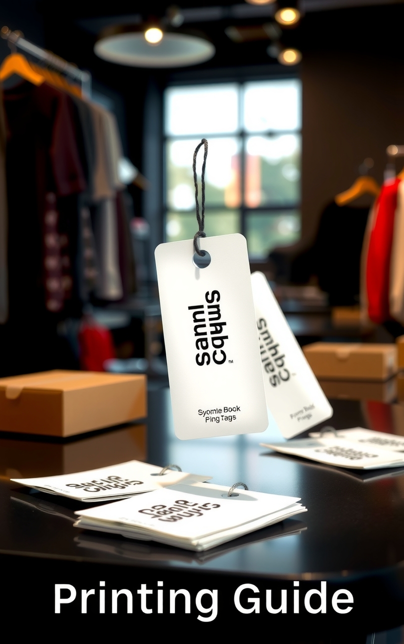 Checklist for Clothing Hang Tag Printing Guide