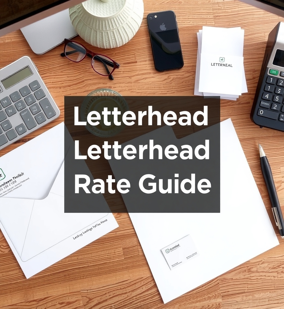 Preparation visual for Letterhead Printing Gst Rate Guide