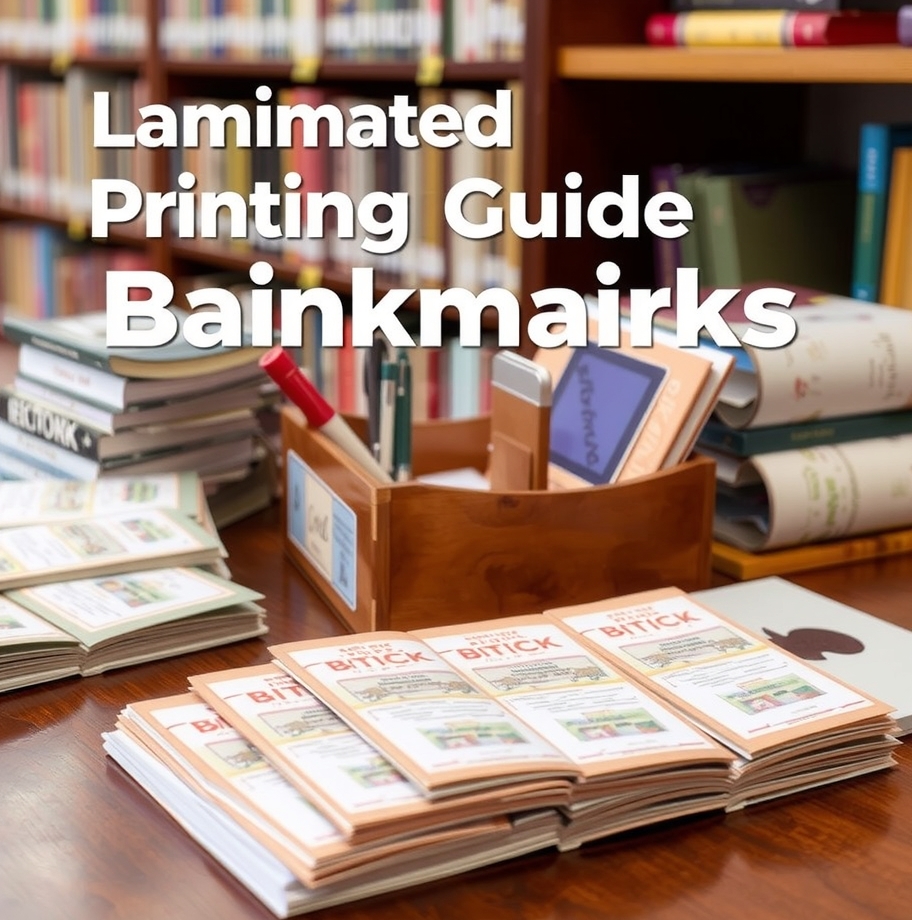 Evaluating the best Laminated Bookmarks Printing Guide environment