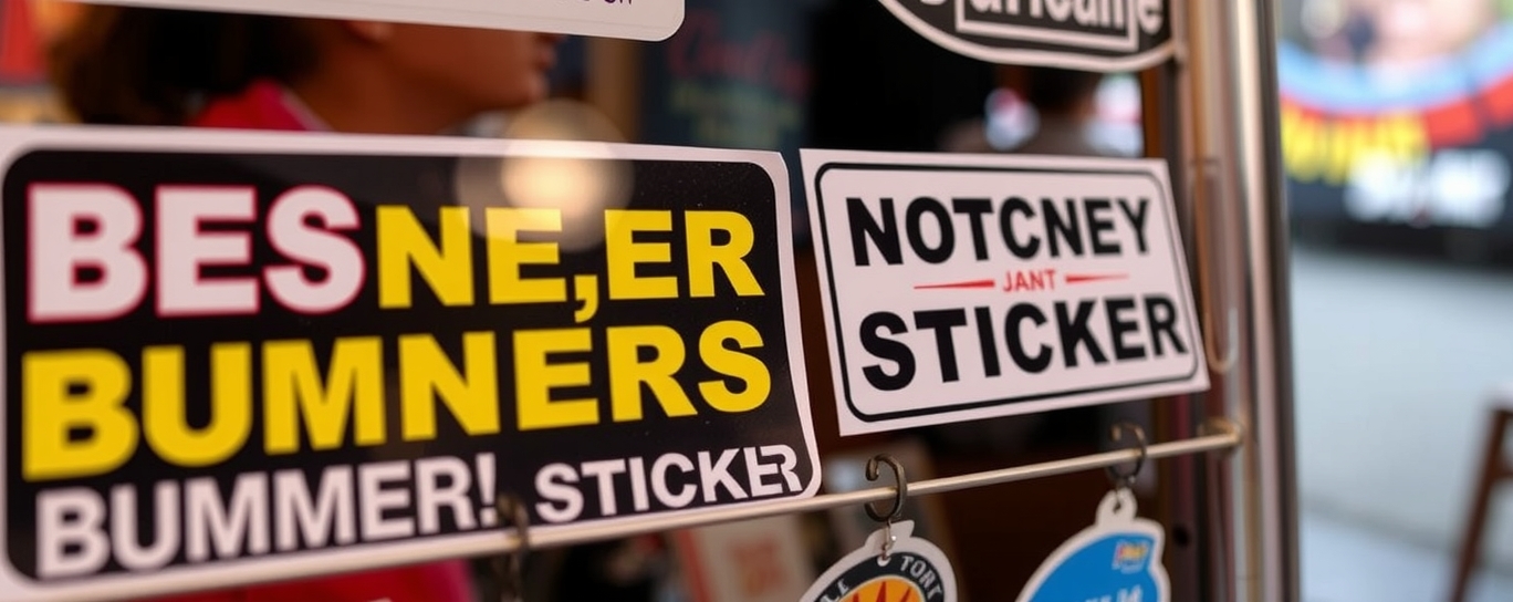 Best Websites for Ordering Personalized Bumper Stickers?